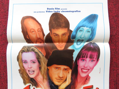 STRESSATI ITALIAN LOCANDINA POSTER GIANMARCO TOGNAZZI ELIANA MIGLIO 1997 Rendezvous Cinema Movie posters