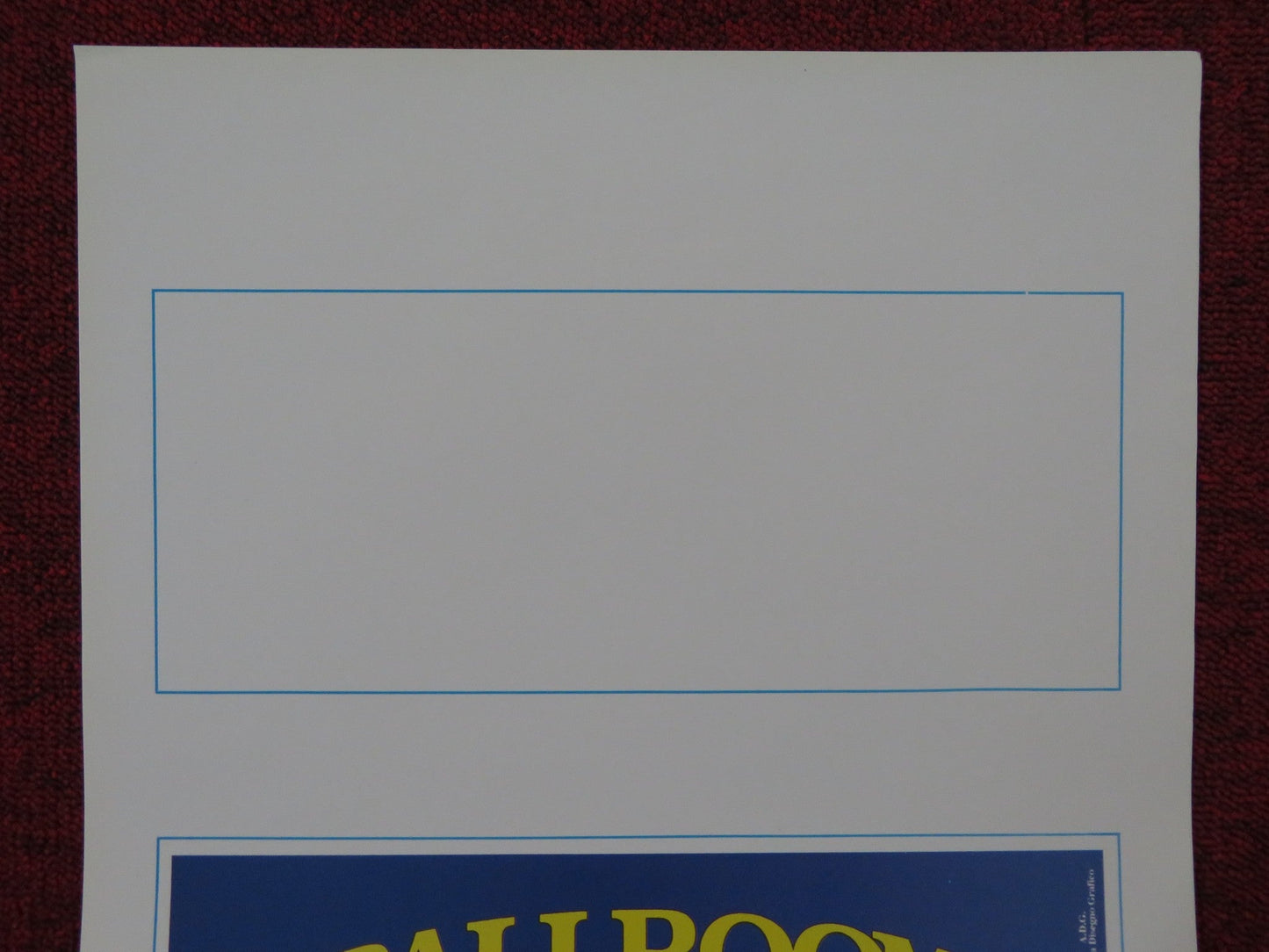 STRICTLY BALLROOM - A ITALIAN LOCANDINA POSTER PAUL MERCURIO TARA MORICE 1993 Rendezvous Cinema Movie posters