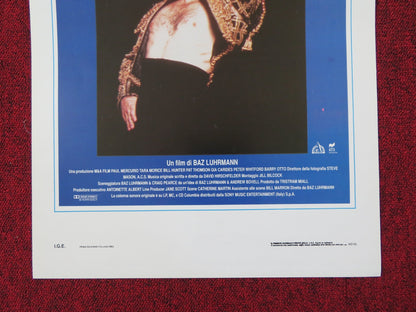 STRICTLY BALLROOM - A ITALIAN LOCANDINA POSTER PAUL MERCURIO TARA MORICE 1993 Rendezvous Cinema Movie posters