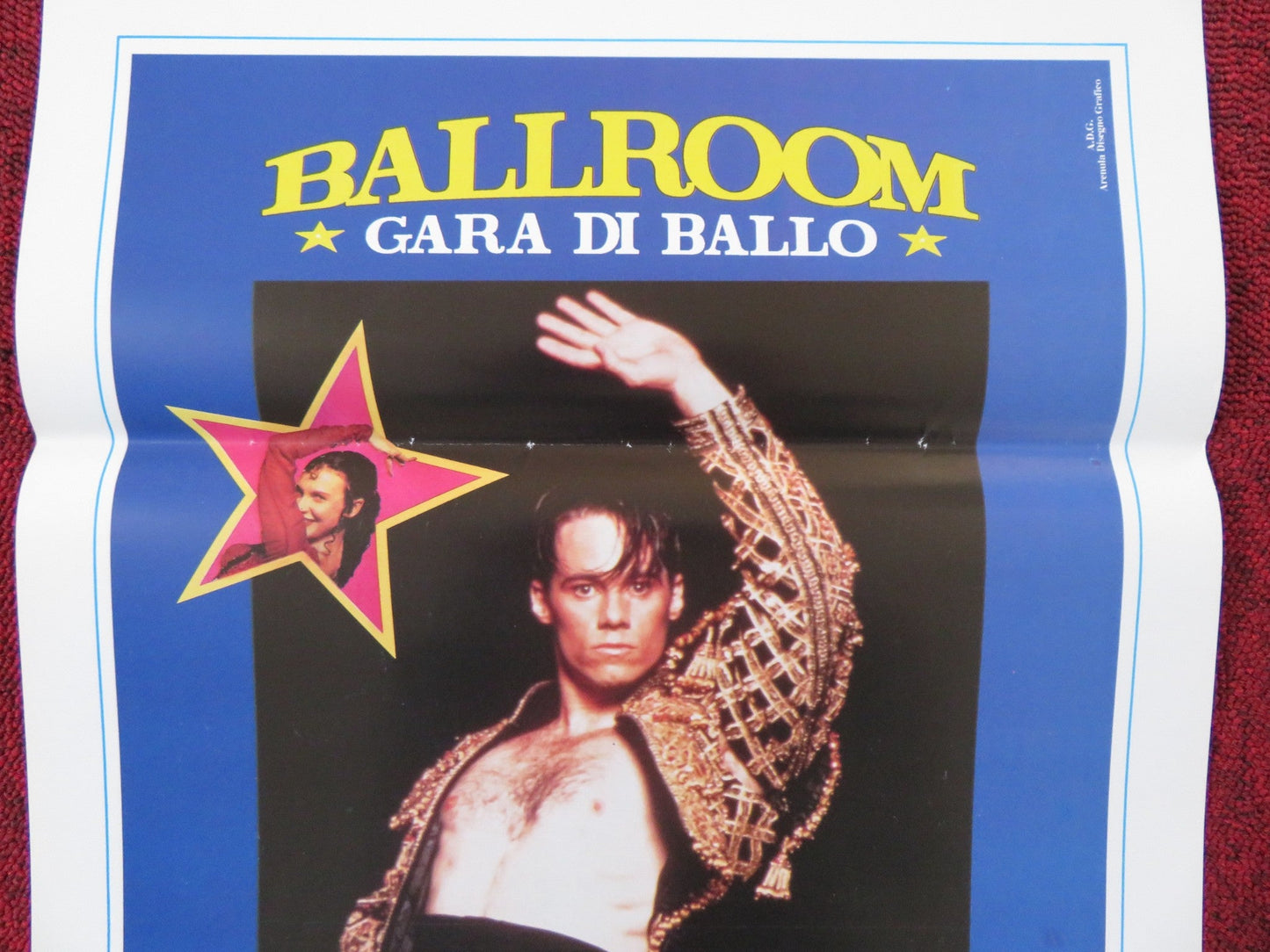 STRICTLY BALLROOM - A ITALIAN LOCANDINA POSTER PAUL MERCURIO TARA MORICE 1993 Rendezvous Cinema Movie posters