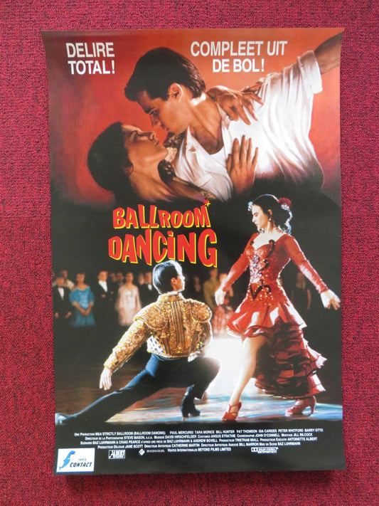 STRICTLY BALLROOM VHS VIDEO POSTER PAUL MERCURIO TARA MORICE 1992 Rendezvous Cinema Movie posters