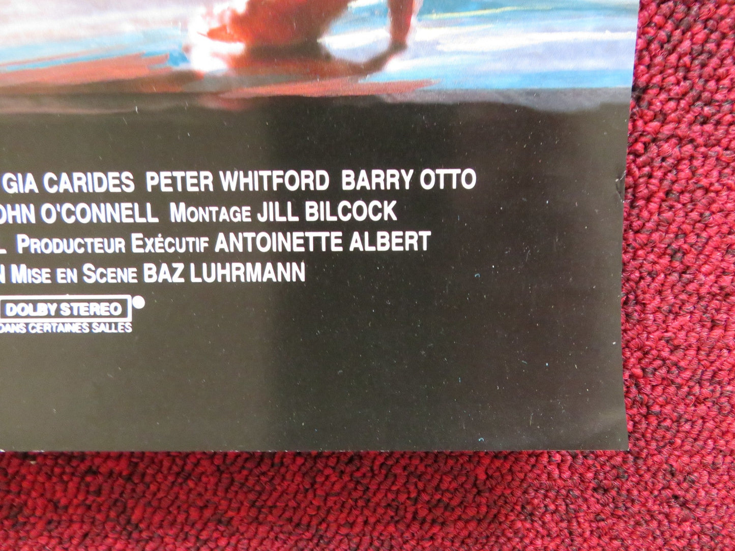 STRICTLY BALLROOM VHS VIDEO POSTER PAUL MERCURIO TARA MORICE 1992 Rendezvous Cinema Movie posters