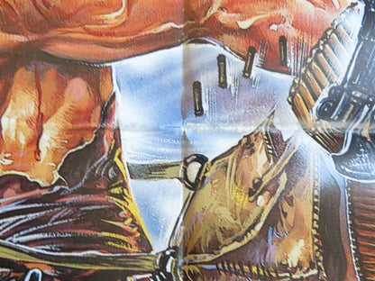 STRIKE COMMANDO 2 ITALIAN 2 FOGLIO POSTER BRENT HUFF MARY STAVIN 1988 Rendezvous Cinema Movie posters