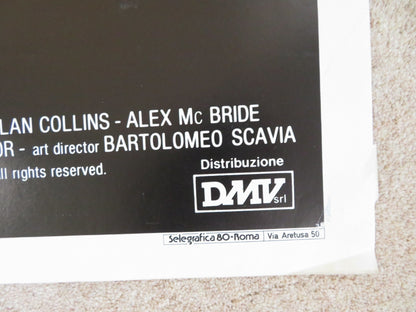 STRIKE COMMANDO 2 ITALIAN 2 FOGLIO POSTER BRENT HUFF MARY STAVIN 1988 Rendezvous Cinema Movie posters