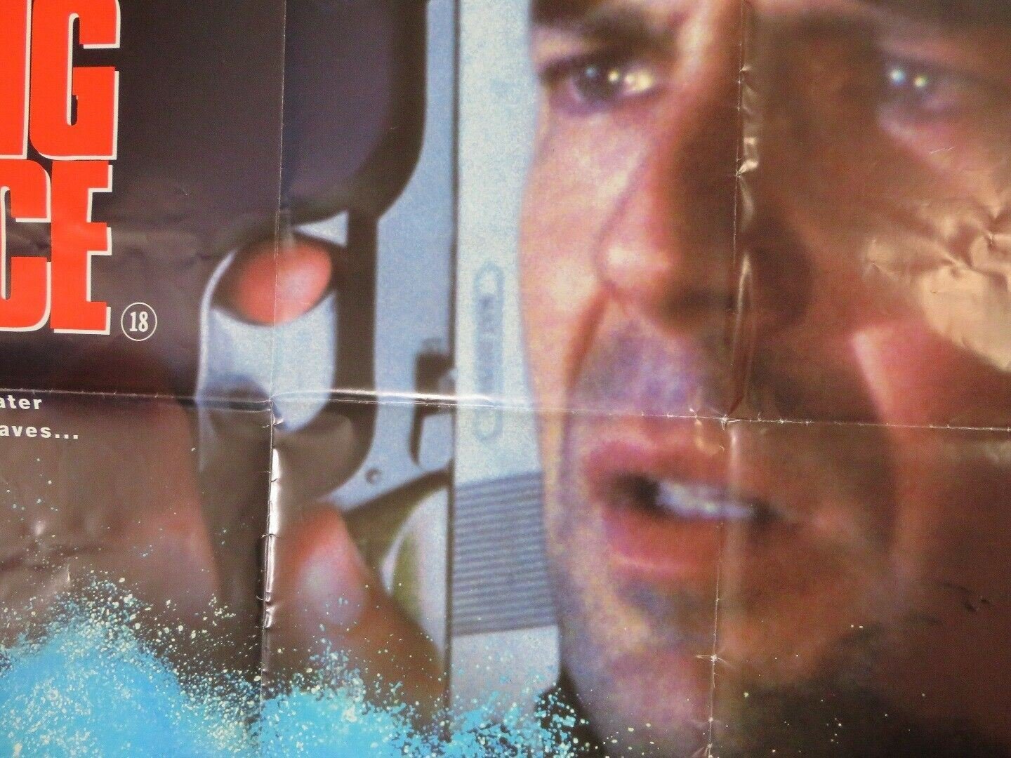 STRIKING DISTANCE BRITISH QUAD (30"x40")POSTER BRUCE WILLIS SARAH JESSICA PARKER Movie posters