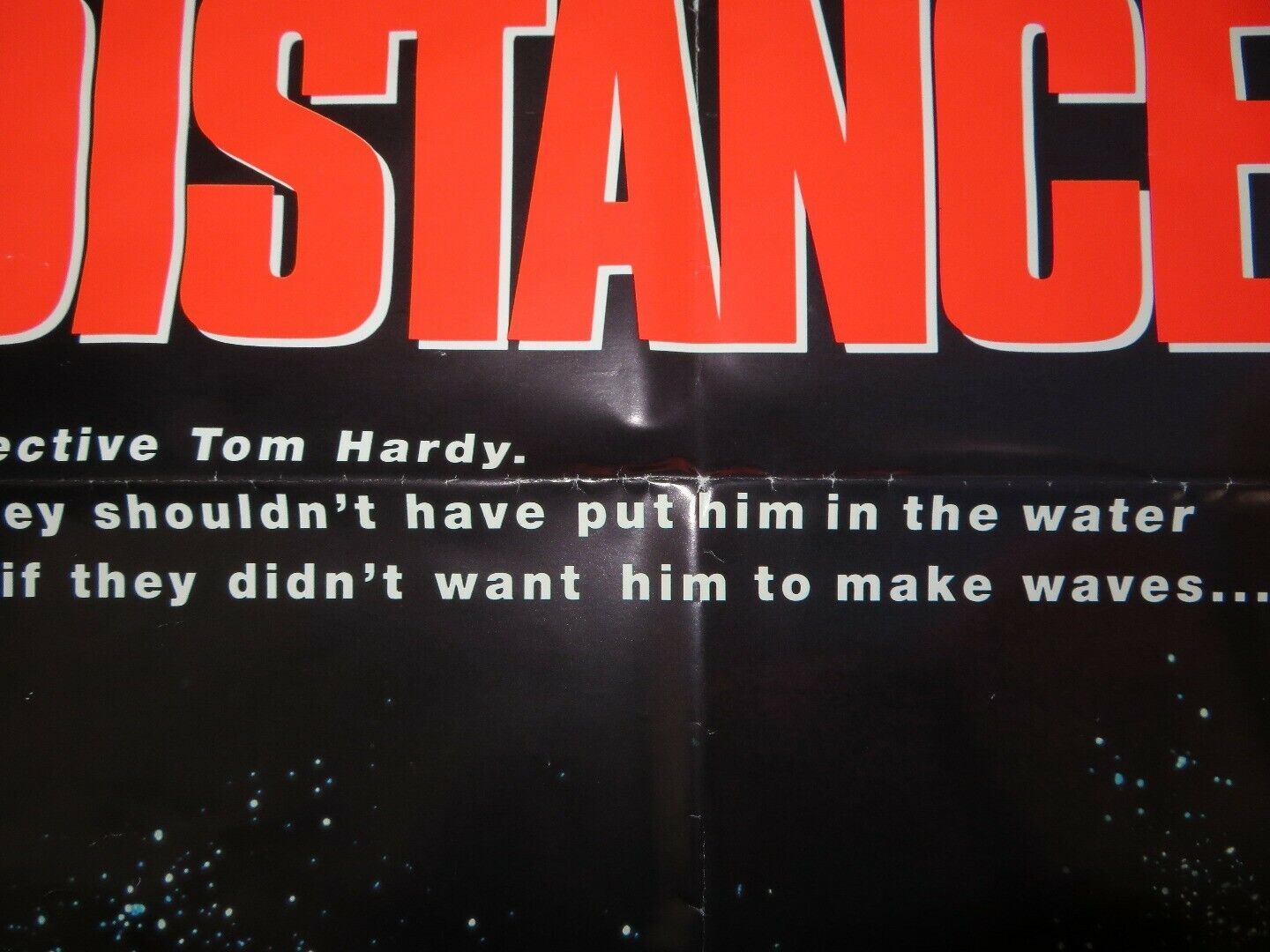 STRIKING DISTANCE BRITISH QUAD (30"x40")POSTER BRUCE WILLIS SARAH JESSICA PARKER Movie posters