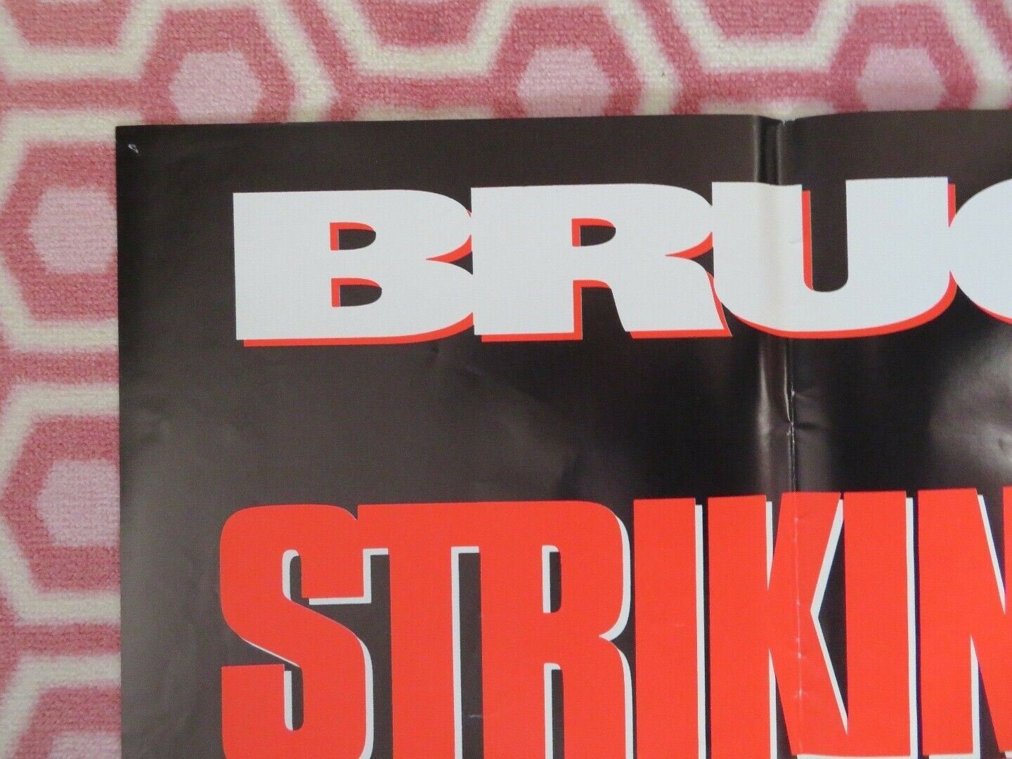 STRIKING DISTANCE BRITISH QUAD (30"x40")POSTER BRUCE WILLIS SARAH JESSICA PARKER Movie posters