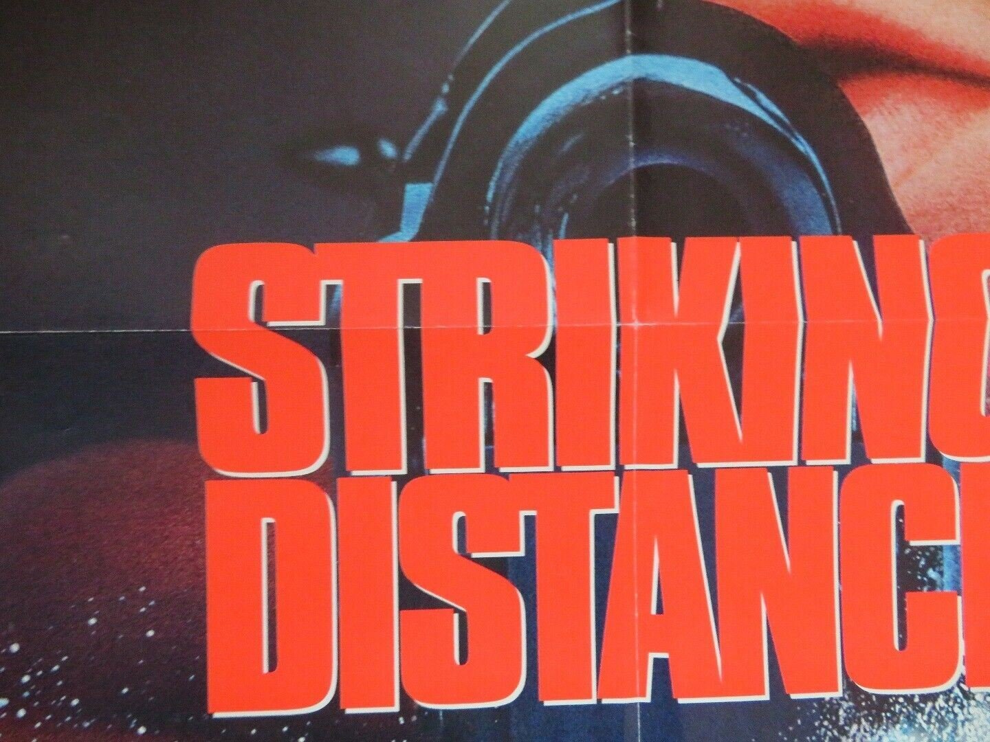 STRIKING DISTANCE US ONE SHEET POSTER BRUCE WILLIS 1993 Movie posters