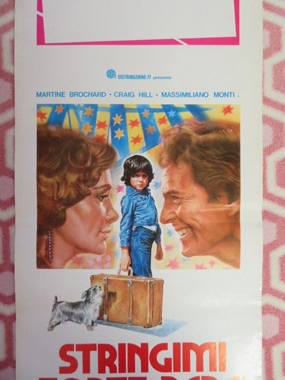 STRINGIMI FORTE PAPA/ The Last Daddy ITALIAN LOCANDINA (27.5"x13") POSTER 1978 Movie posters