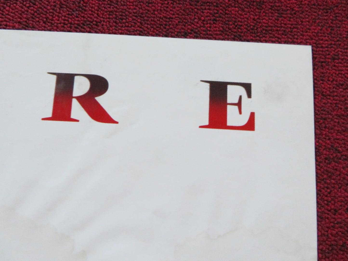 STRIPTEASE QUAD POSTER FOLDED DEMI MOORE BURT REYNOLDS 1996 Rendezvous Cinema Movie posters