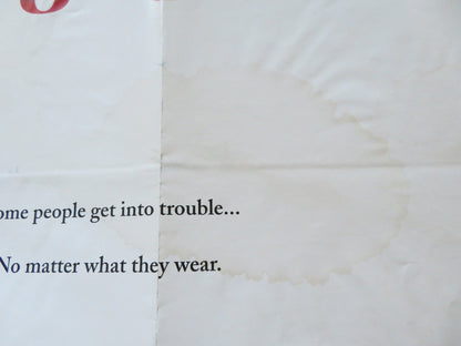 STRIPTEASE QUAD POSTER FOLDED DEMI MOORE BURT REYNOLDS 1996 Rendezvous Cinema Movie posters