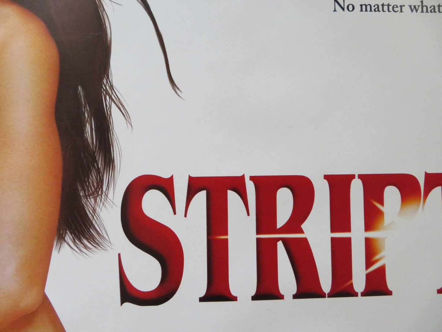 STRIPTEASE UK QUAD (30"x 40") ROLLED POSTER DEMI MOORE BURT REYNOLDS 1996 Rendezvous Cinema Movie posters
