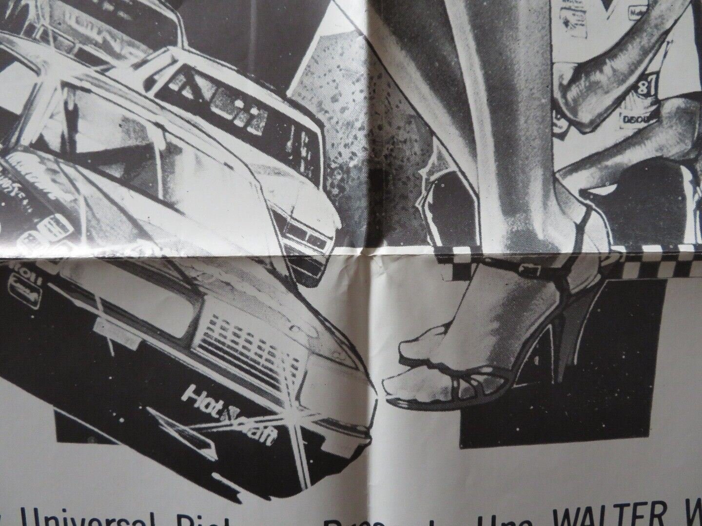 STROKER ACE SPANISH ONE SHEET FOLDED POSTER BURT REYNOLDS NED BEATTY 1983 - Rendezvous Cinema