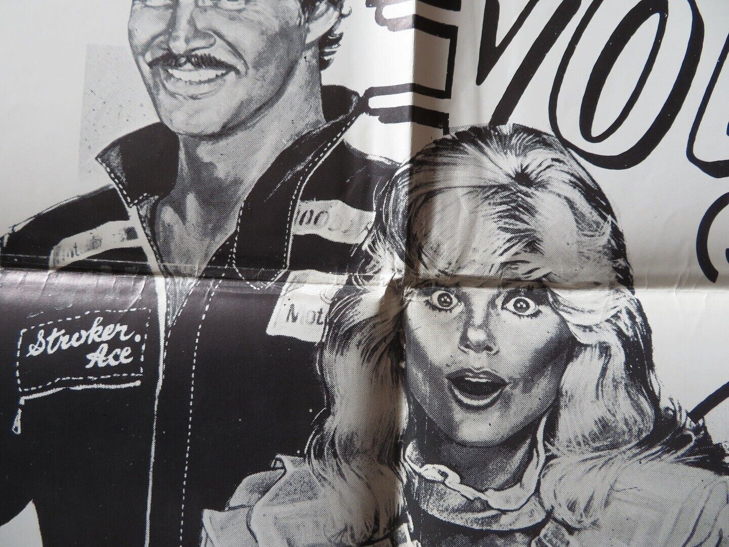 STROKER ACE SPANISH ONE SHEET FOLDED POSTER BURT REYNOLDS NED BEATTY 1983 - Rendezvous Cinema