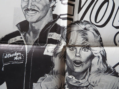 STROKER ACE SPANISH ONE SHEET FOLDED POSTER BURT REYNOLDS NED BEATTY 1983 - Rendezvous Cinema