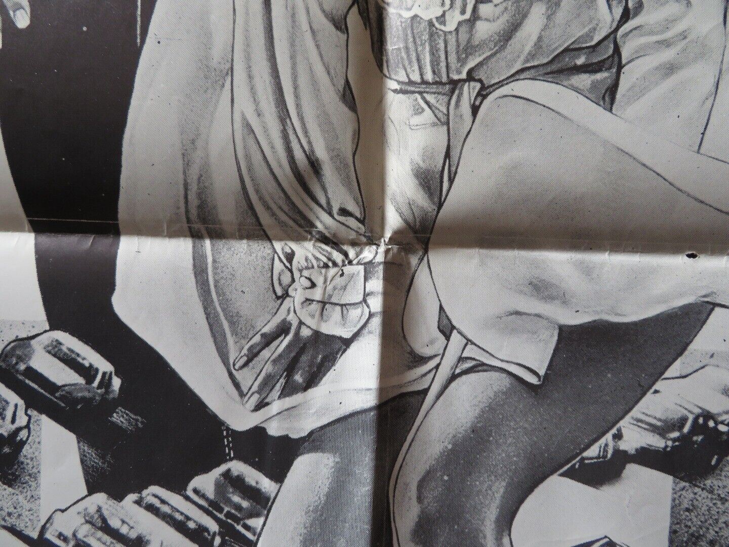 STROKER ACE SPANISH ONE SHEET FOLDED POSTER BURT REYNOLDS NED BEATTY 1983 - Rendezvous Cinema