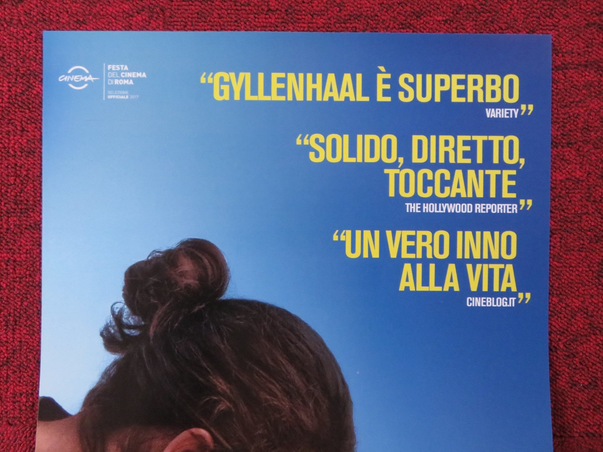 STRONGER ITALIAN LOCANDINA POSTER JAKE GYLLENHALL TATIANA MASLANY 2017 Rendezvous Cinema Movie posters
