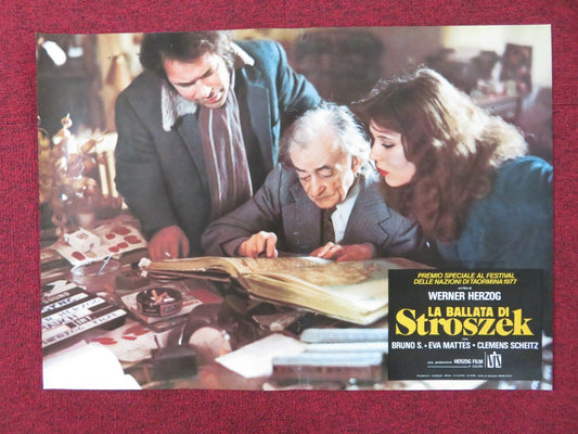 STROSZEK - C ITALIAN FOTOBUSTA POSTER BRUNO S. EVA MATTES 1977 Rendezvous Cinema Movie posters