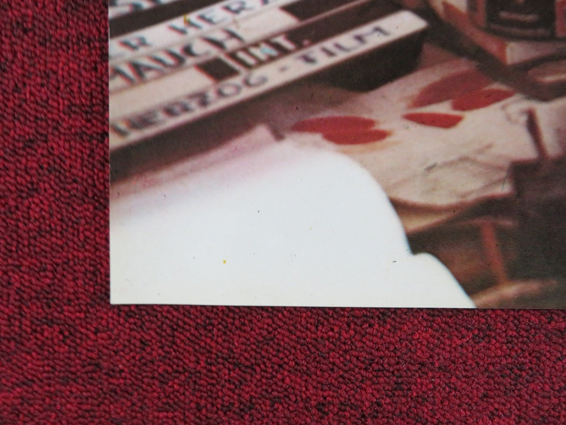 STROSZEK - C ITALIAN FOTOBUSTA POSTER BRUNO S. EVA MATTES 1977 Rendezvous Cinema Movie posters