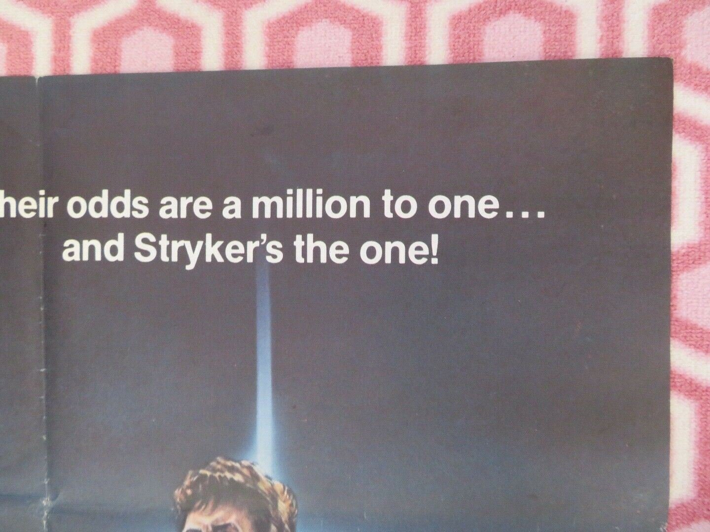 STRYKER (39"x 26") POSTER STEVE SANDOR ANDRIA SAVIO 1983 - Rendezvous Cinema