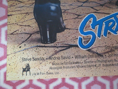 STRYKER (39"x 26") POSTER STEVE SANDOR ANDRIA SAVIO 1983 - Rendezvous Cinema