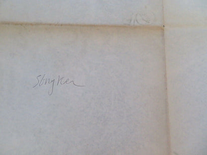 STRYKER (39"x 26") POSTER STEVE SANDOR ANDRIA SAVIO 1983 - Rendezvous Cinema