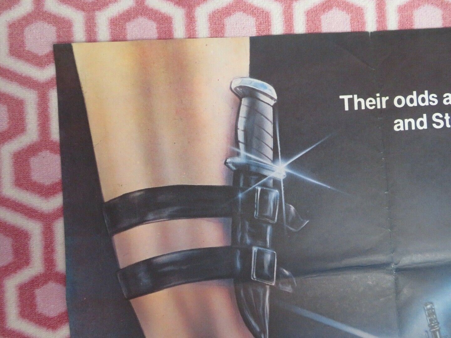 STRYKER (39"x 26") POSTER STEVE SANDOR ANDRIA SAVIO 1983 - Rendezvous Cinema