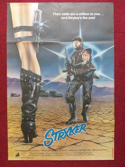 STRYKER PERSIAN ROLLED POSTER STEVE SANDOR ANDRIA SAVIO 1983 Movie posters