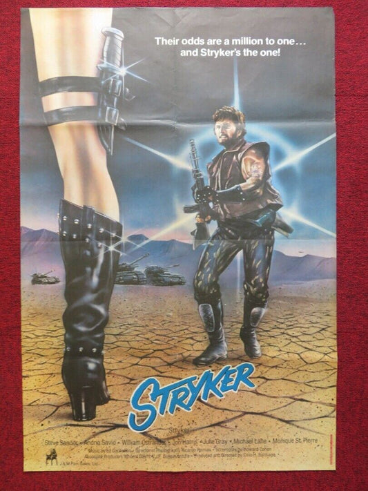 STRYKER PERSIAN ROLLED POSTER STEVE SANDOR ANDRIA SAVIO 1983 Movie posters