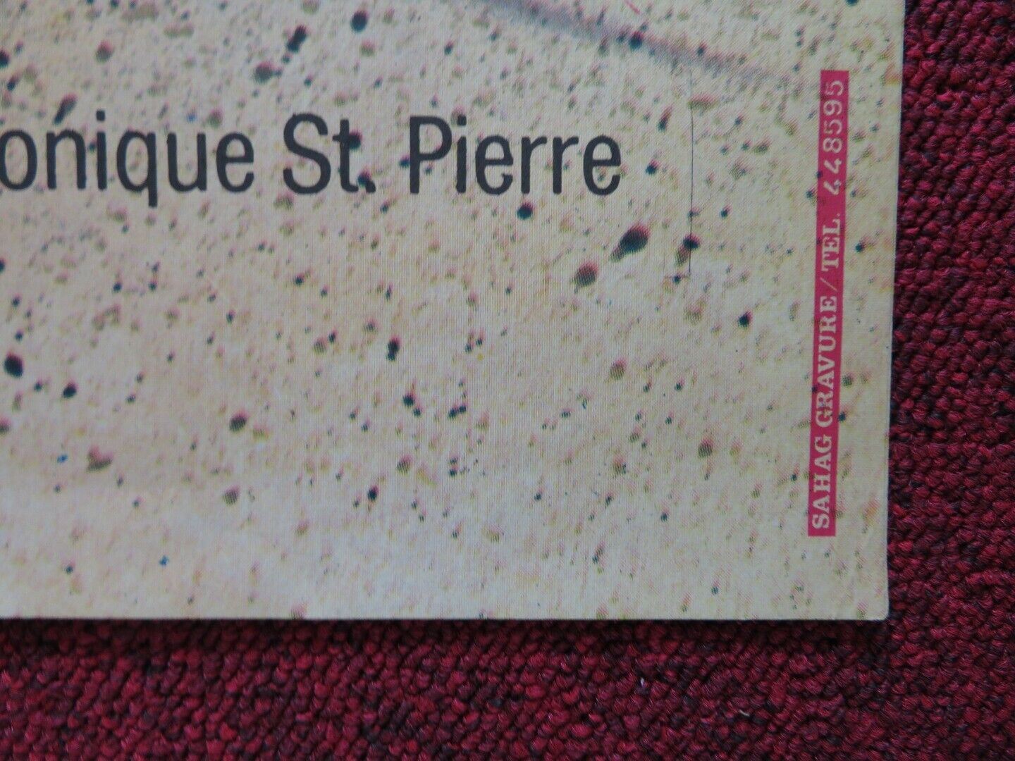 STRYKER PERSIAN ROLLED POSTER STEVE SANDOR ANDRIA SAVIO 1983 Movie posters