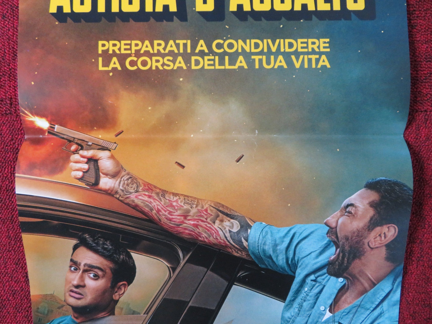 STUBER ITALIAN LOCANDINA POSTER DAVE BAUTISTA KUMAIL NANJIANI 2019 Rendezvous Cinema Movie posters