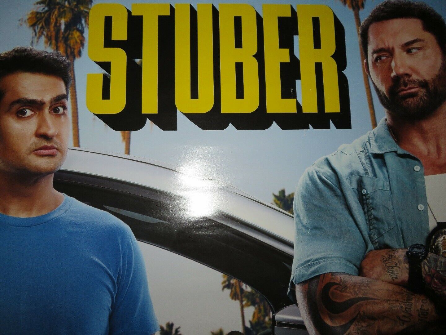 STUBER UK ONE SHEET (27"x 41") ROLLED POSTER 2019 COMEDY Rendezvous Cinema Movie posters