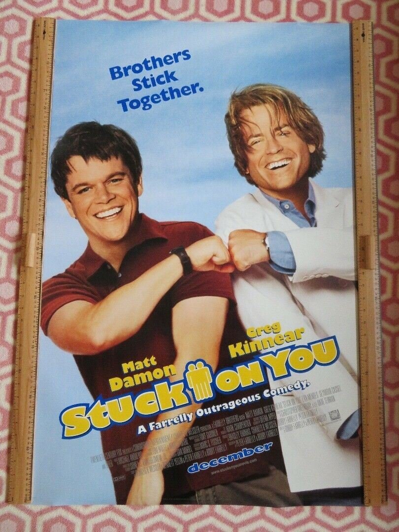STUCK ON YOU US ONE SHEET ROLLED POSTER MATT DAMON GREG KINNEAR 2003 VERSION A - Rendezvous Cinema