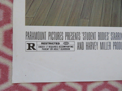 STUDENT BODIES FOLDED US ONE SHEET POSTER KRISTEN RITER MATT GOLDSBY 1981 - Rendezvous Cinema