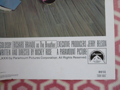 STUDENT BODIES FOLDED US ONE SHEET POSTER KRISTEN RITER MATT GOLDSBY 1981 - Rendezvous Cinema