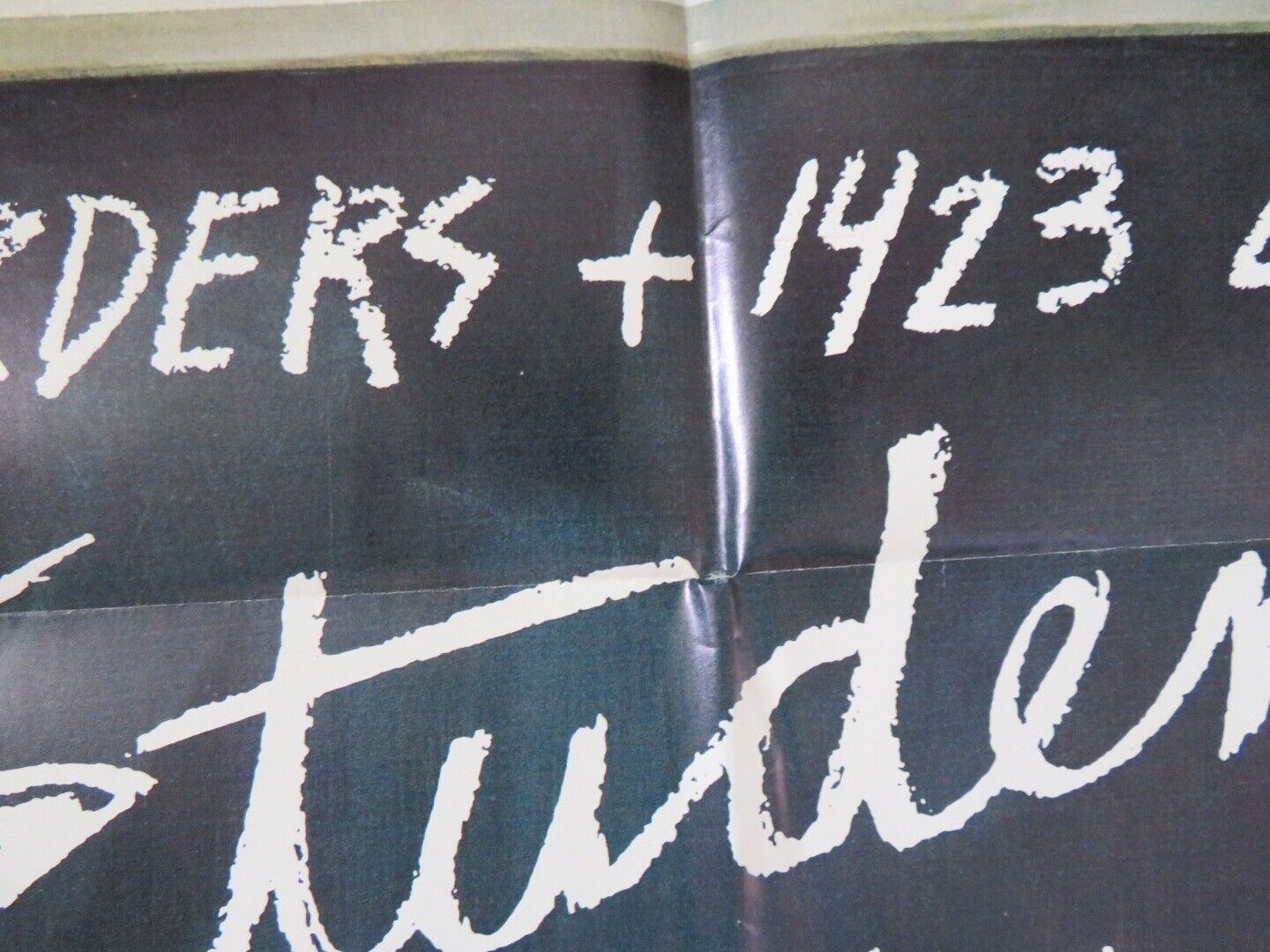 STUDENT BODIES FOLDED US ONE SHEET POSTER KRISTEN RITER MATT GOLDSBY 1981 - Rendezvous Cinema