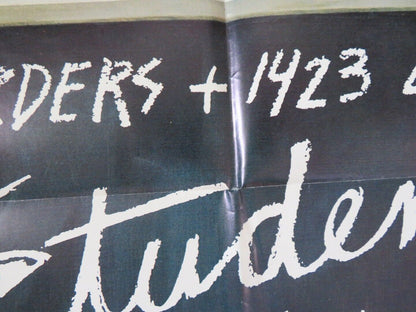 STUDENT BODIES FOLDED US ONE SHEET POSTER KRISTEN RITER MATT GOLDSBY 1981 - Rendezvous Cinema