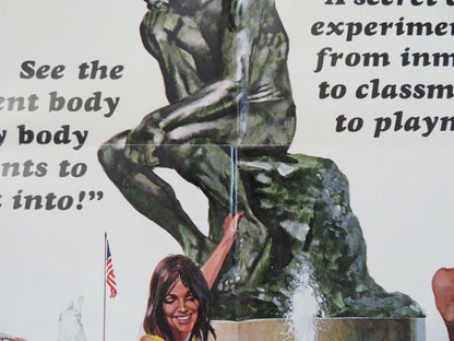 STUDENT BODY US ONE SHEET POSTER WARREN STEVEN JILLIAN KESNER 1976 Movie posters