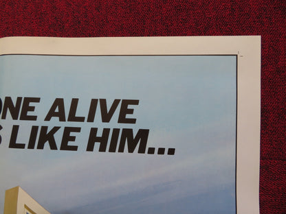 STUNT ROCK FOLDED US ONE SHEET POSTER GRANT PAGE 1980 Rendezvous Cinema Movie posters