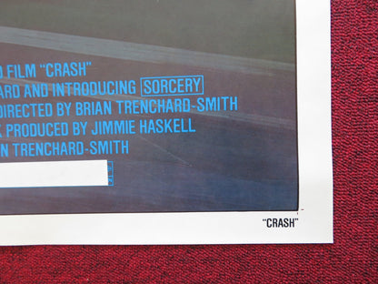 STUNT ROCK FOLDED US ONE SHEET POSTER GRANT PAGE 1980 Rendezvous Cinema Movie posters