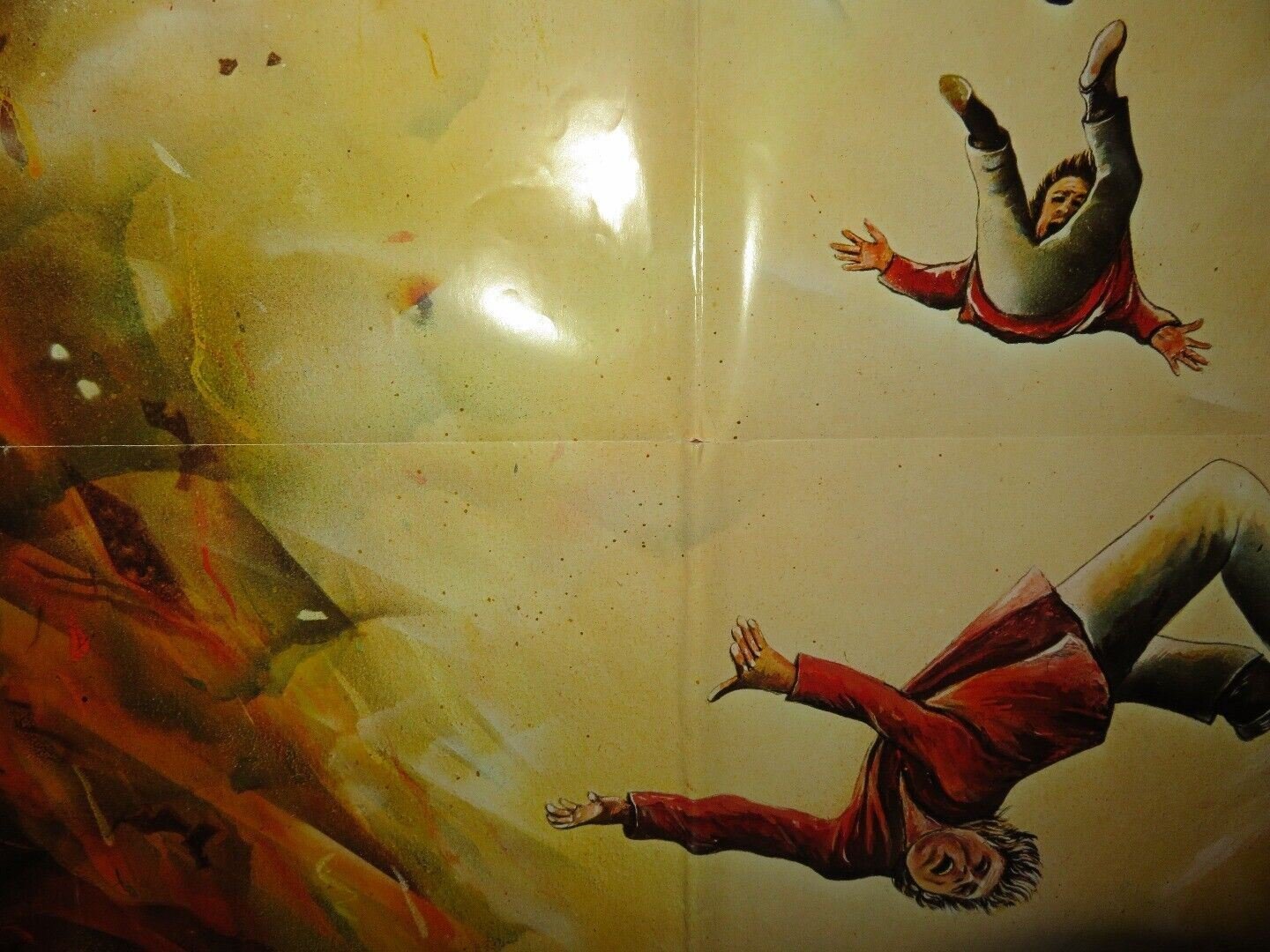 STUNTS FOLDED US ONE SHEET POSTER ROBERT FORSTER FIONA LEWIS 1977 Movie posters