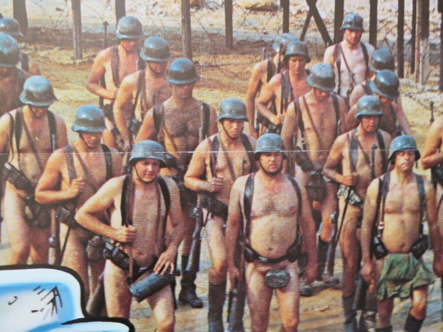 STURMTRUPPEN / Stormtroopers GERMAN A1 ROLLED POSTER RENATO POZZETTO 1976 Movie posters