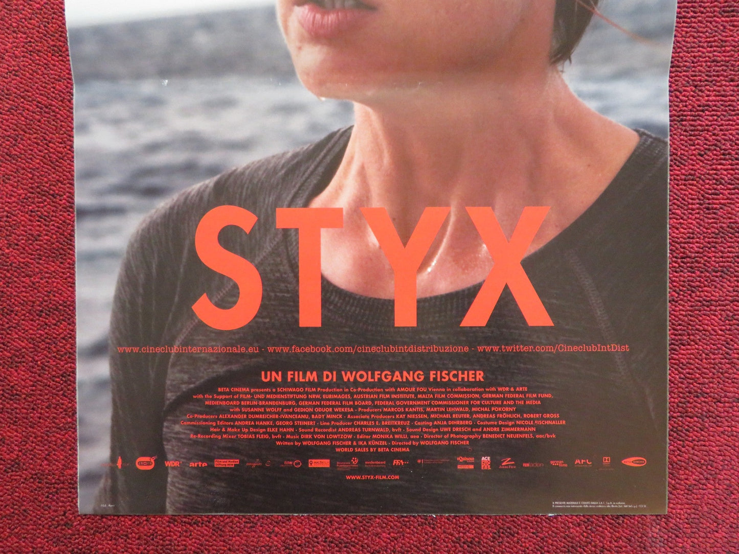 STYX ITALIAN LOCANDINA POSTER SUSANNE WOLFF GEDION ODUOR WEKASA 2018 Rendezvous Cinema Movie posters