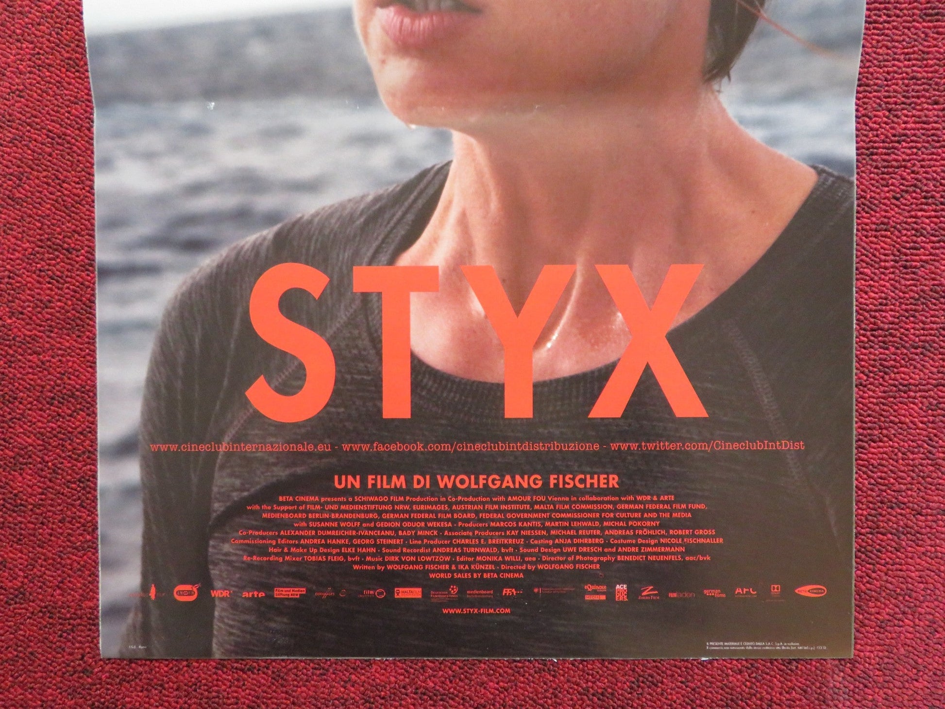 STYX ITALIAN LOCANDINA POSTER SUSANNE WOLFF GEDION ODUOR WEKASA 2018 Rendezvous Cinema Movie posters