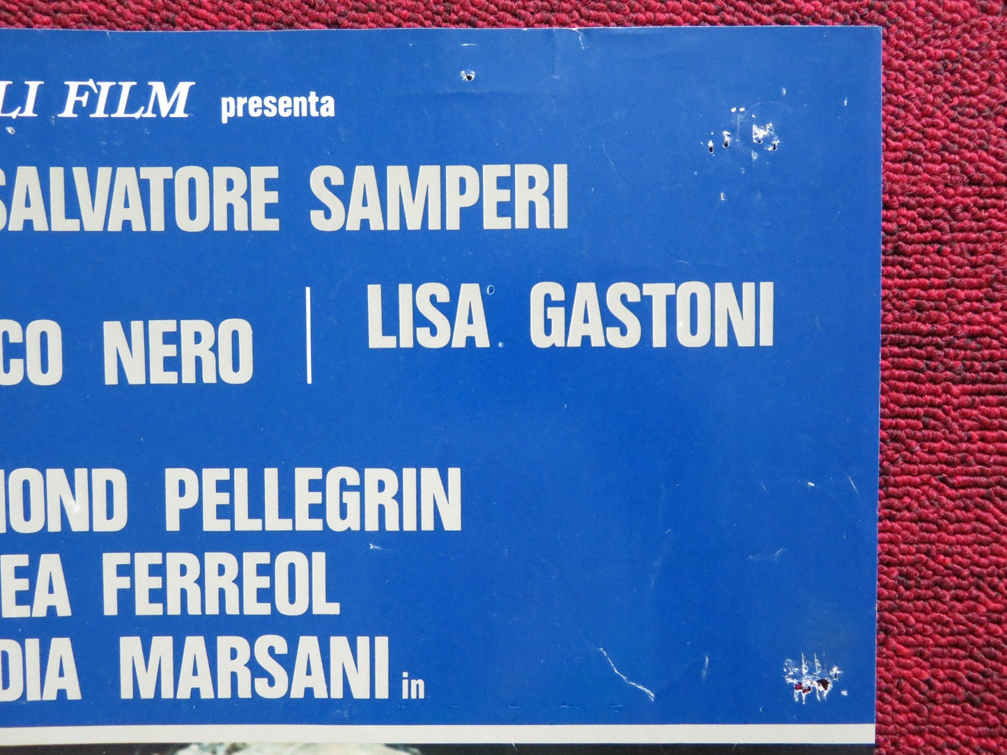SUBMISSION - B ITALIAN FOTOBUSTA POSTER FRANCO NERO LISA GASTONI 1976 Rendezvous Cinema Movie posters