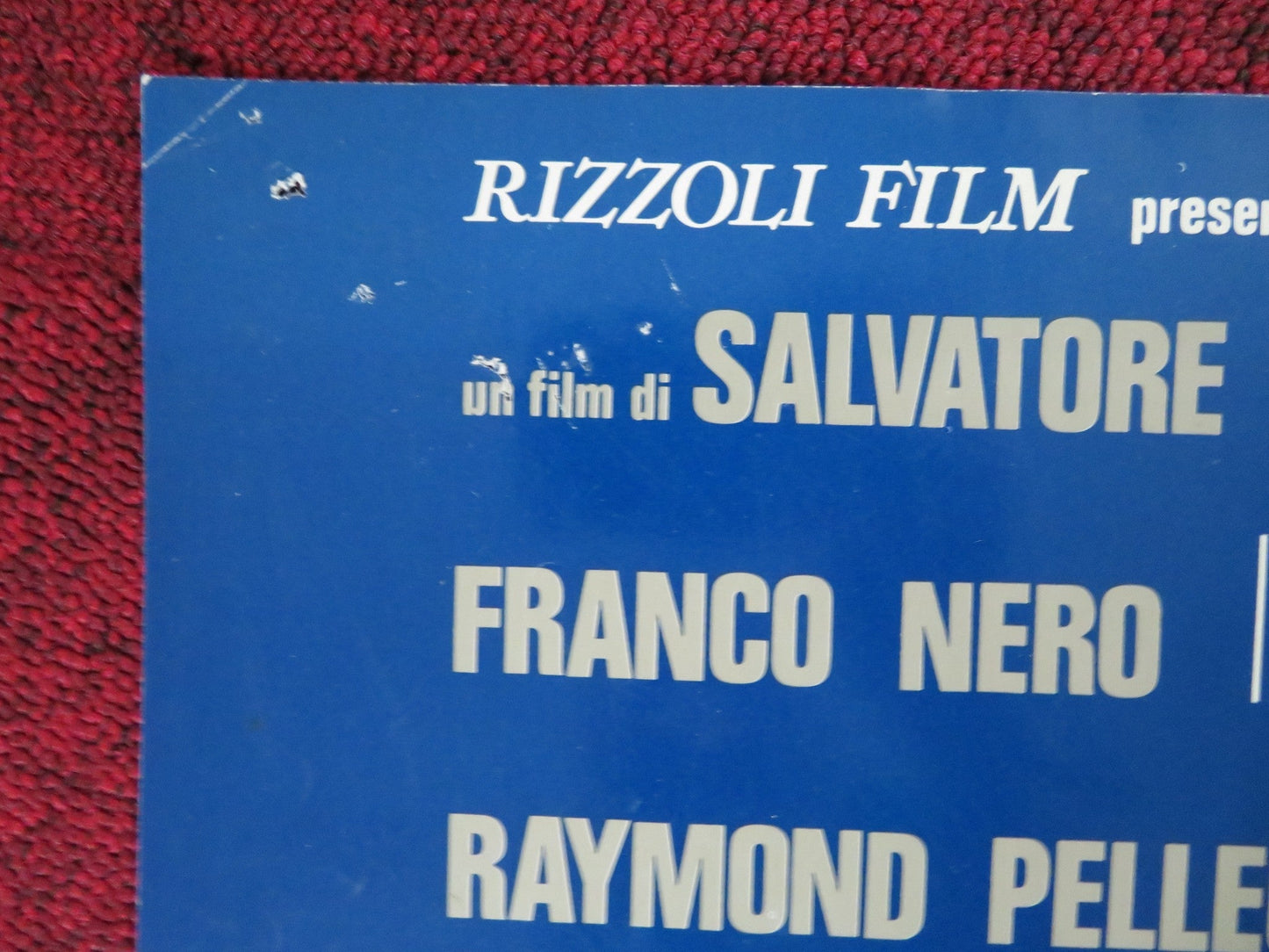 SUBMISSION - D ITALIAN FOTOBUSTA POSTER FRANCO NERO LISA GASTONI 1976 Rendezvous Cinema Movie posters