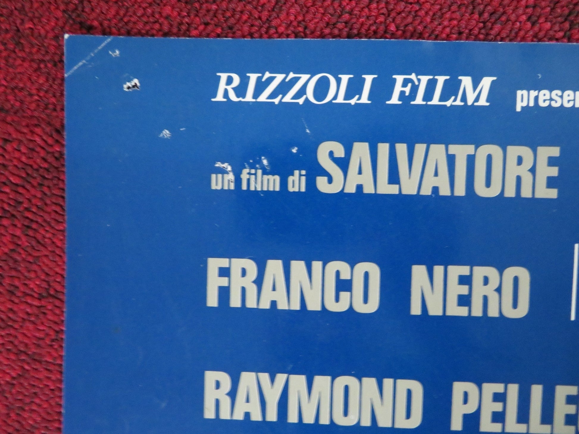 SUBMISSION - D ITALIAN FOTOBUSTA POSTER FRANCO NERO LISA GASTONI 1976 Rendezvous Cinema Movie posters