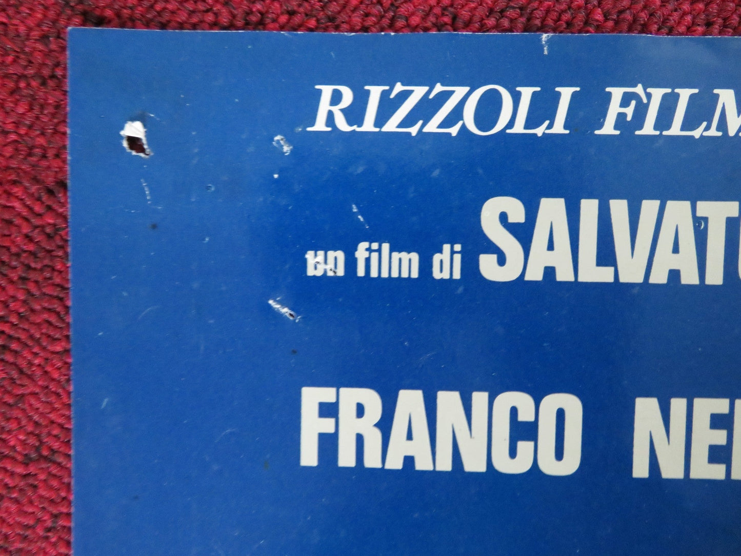SUBMISSION - E ITALIAN FOTOBUSTA POSTER FRANCO NERO LISA GASTONI 1976 Rendezvous Cinema Movie posters