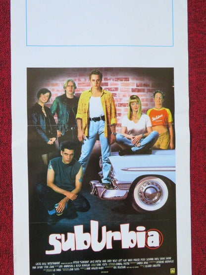 SUBURBIA ITALIAN LOCANDINA (27.5"x13") POSTER JAYCE BARTOK 1997 Movie posters