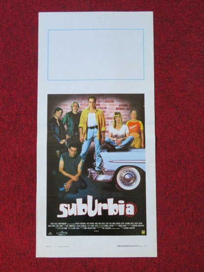 SUBURBIA ITALIAN LOCANDINA (27.5"x13") POSTER JAYCE BARTOK 1997 Movie posters